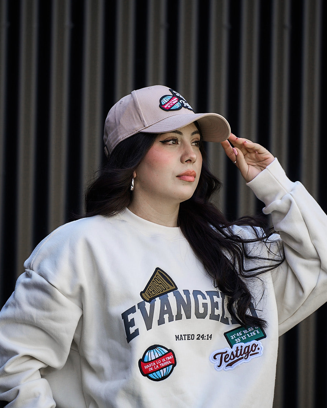 Gorra Beige Training x Legatum™ – Parche Bordado
