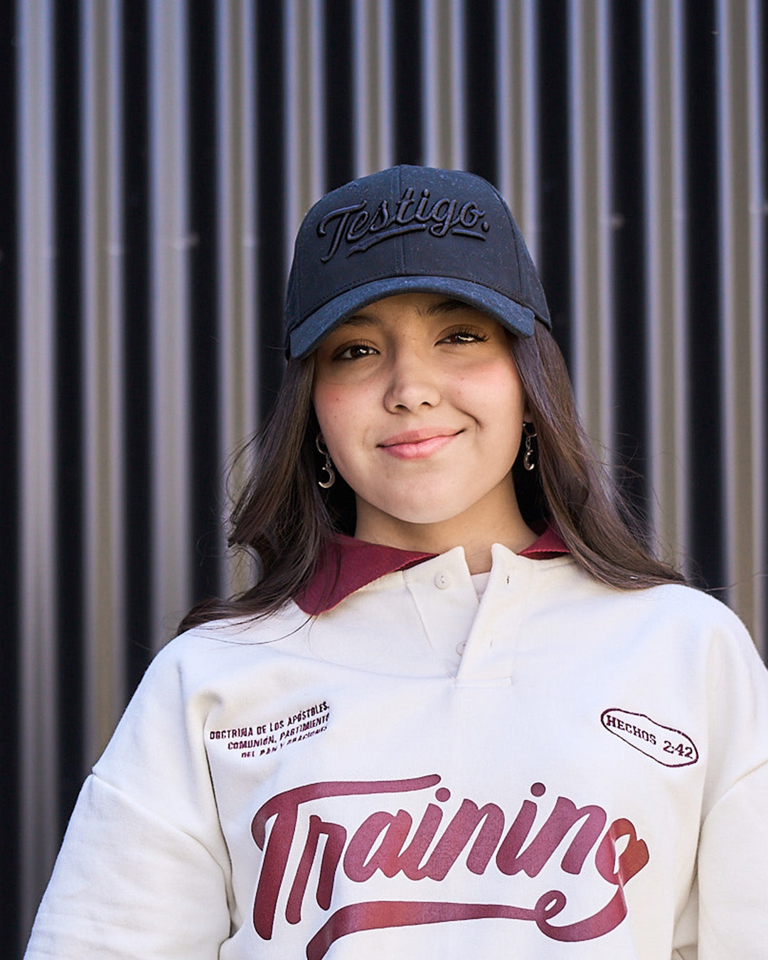 Gorra Negra Training x Legatum™ – Bordado 3D Testigo